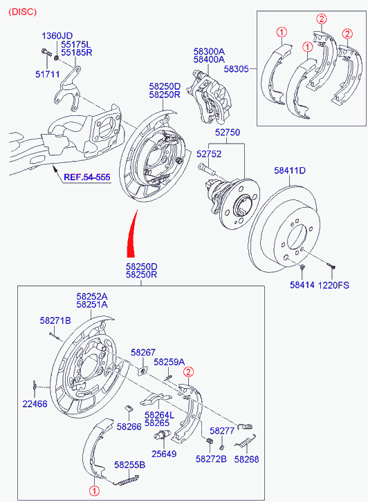 Hyundai 52750-1G101 - Комплект підшипника маточини колеса autozip.com.ua