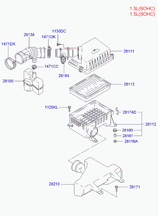 Buessing 28164-22601 - Датчик потоку, маси повітря autozip.com.ua