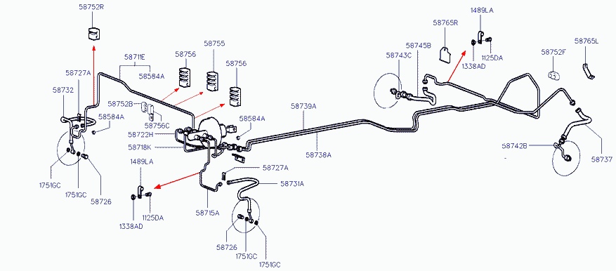 Hyundai 5873102010 - Гальмівний шланг autozip.com.ua