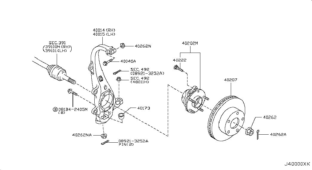 NISSAN 40206 CL70B - Гальмівний диск autozip.com.ua