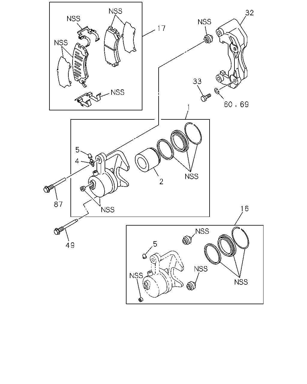 Opel 8-97144-477-0 - Гальмівний супорт autozip.com.ua