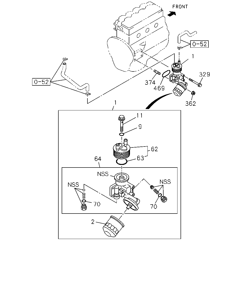 GMC 8-97309-927-0 - Масляний фільтр autozip.com.ua