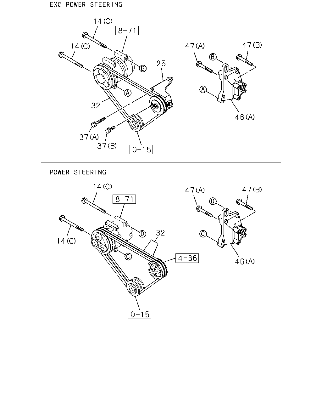 ISUZU 8-98088-385-0 - Клиновий ремінь autozip.com.ua