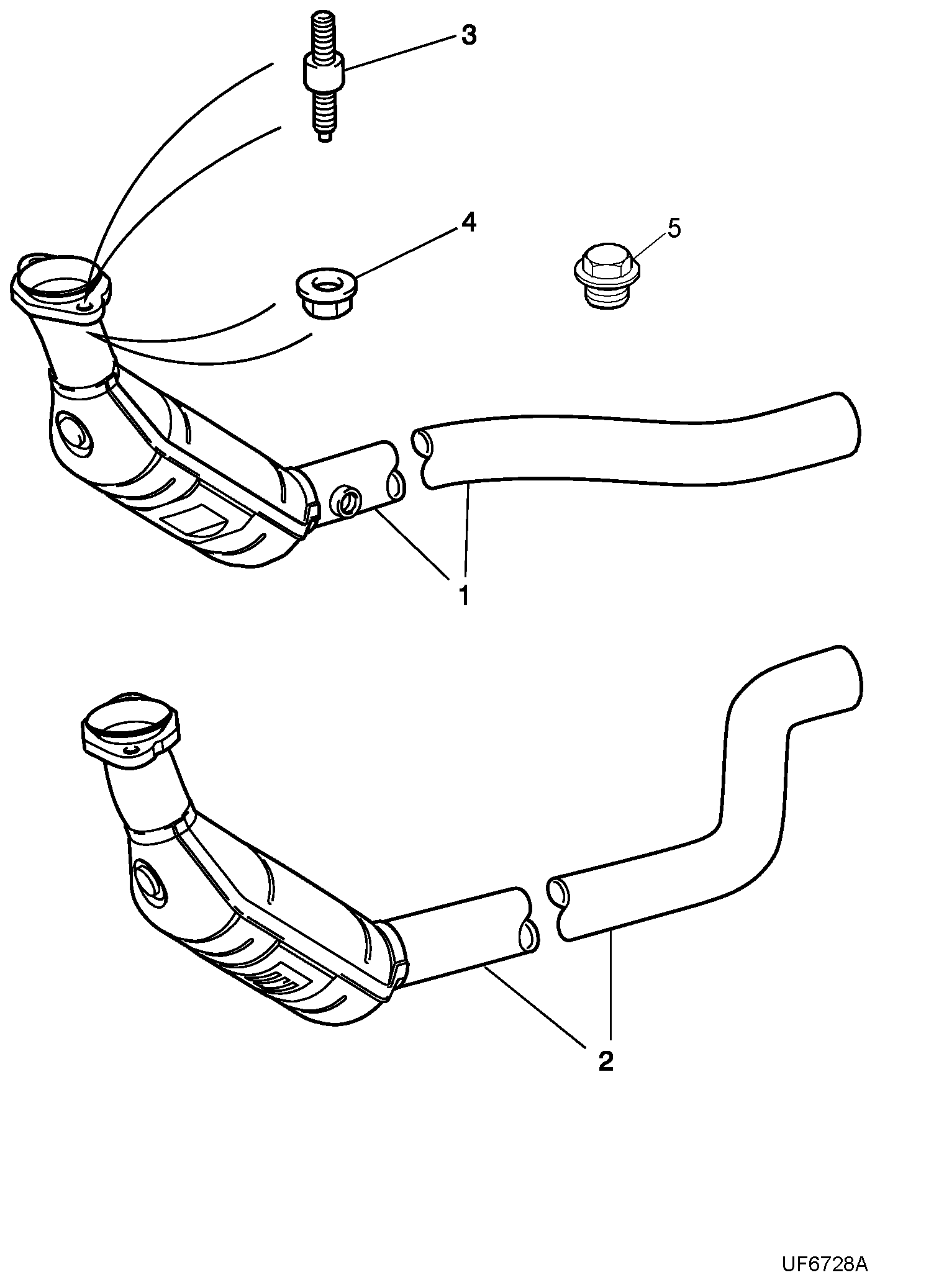 Jaguar XR81125 - Каталізатор autozip.com.ua