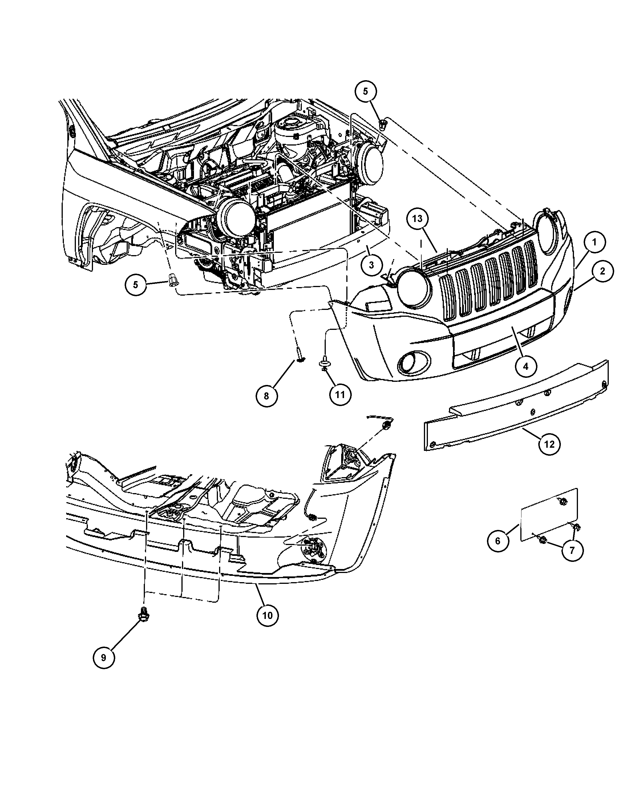 Jeep 5116 334AA - Ізоляція моторного відділення autozip.com.ua