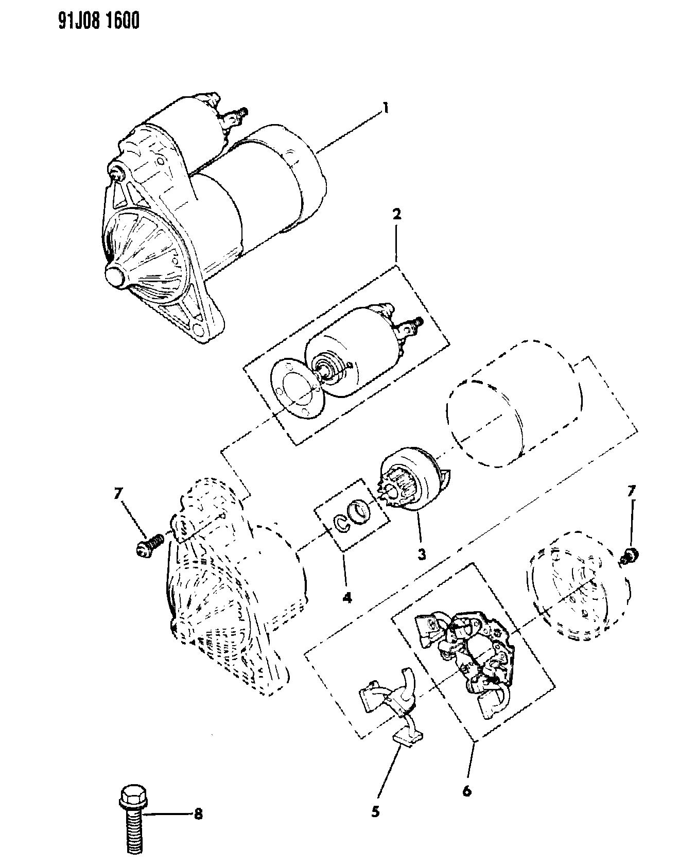 Chrysler 33 002 709 - Стартер autozip.com.ua