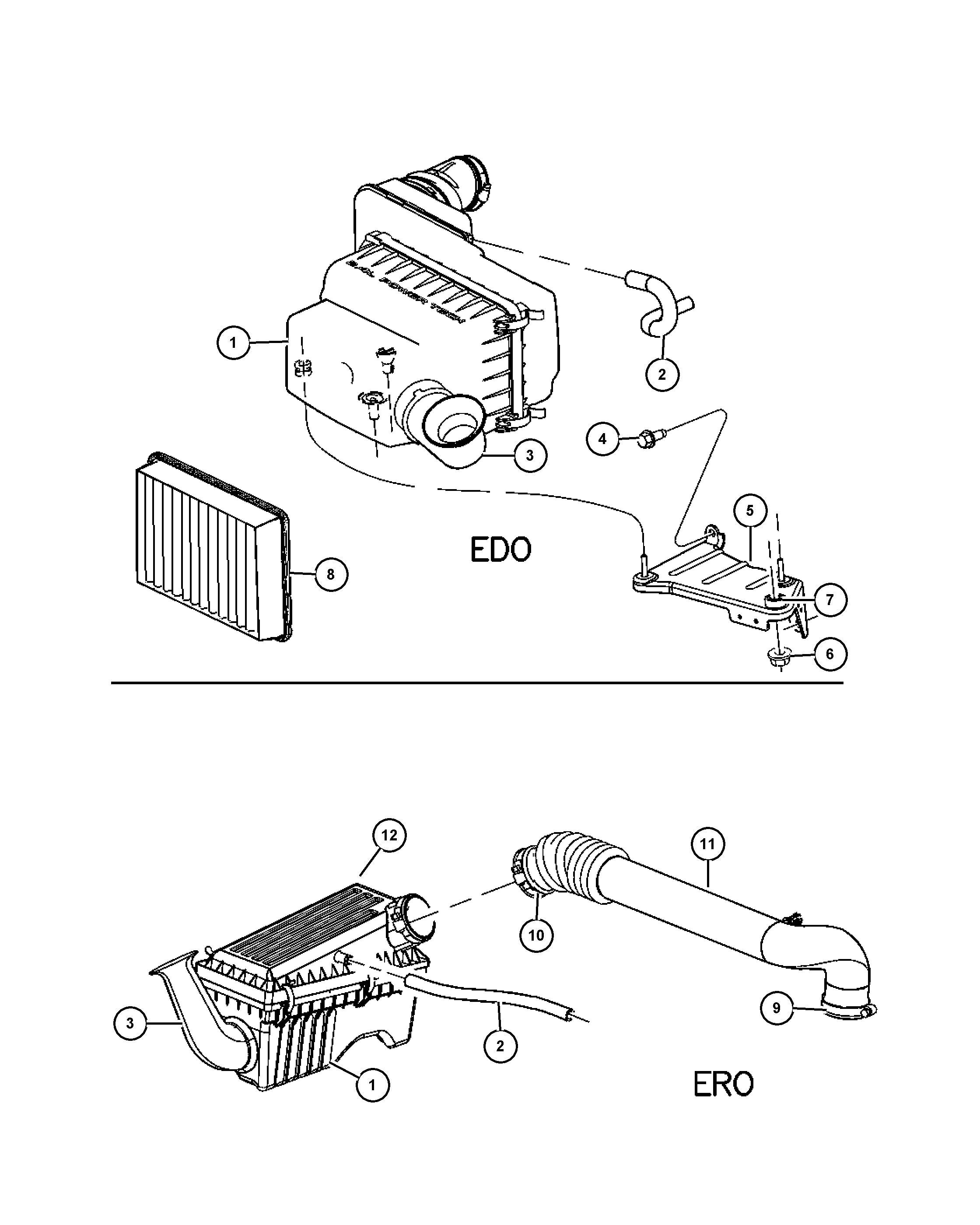 Chrysler 4797 777AC - Повітряний фільтр autozip.com.ua