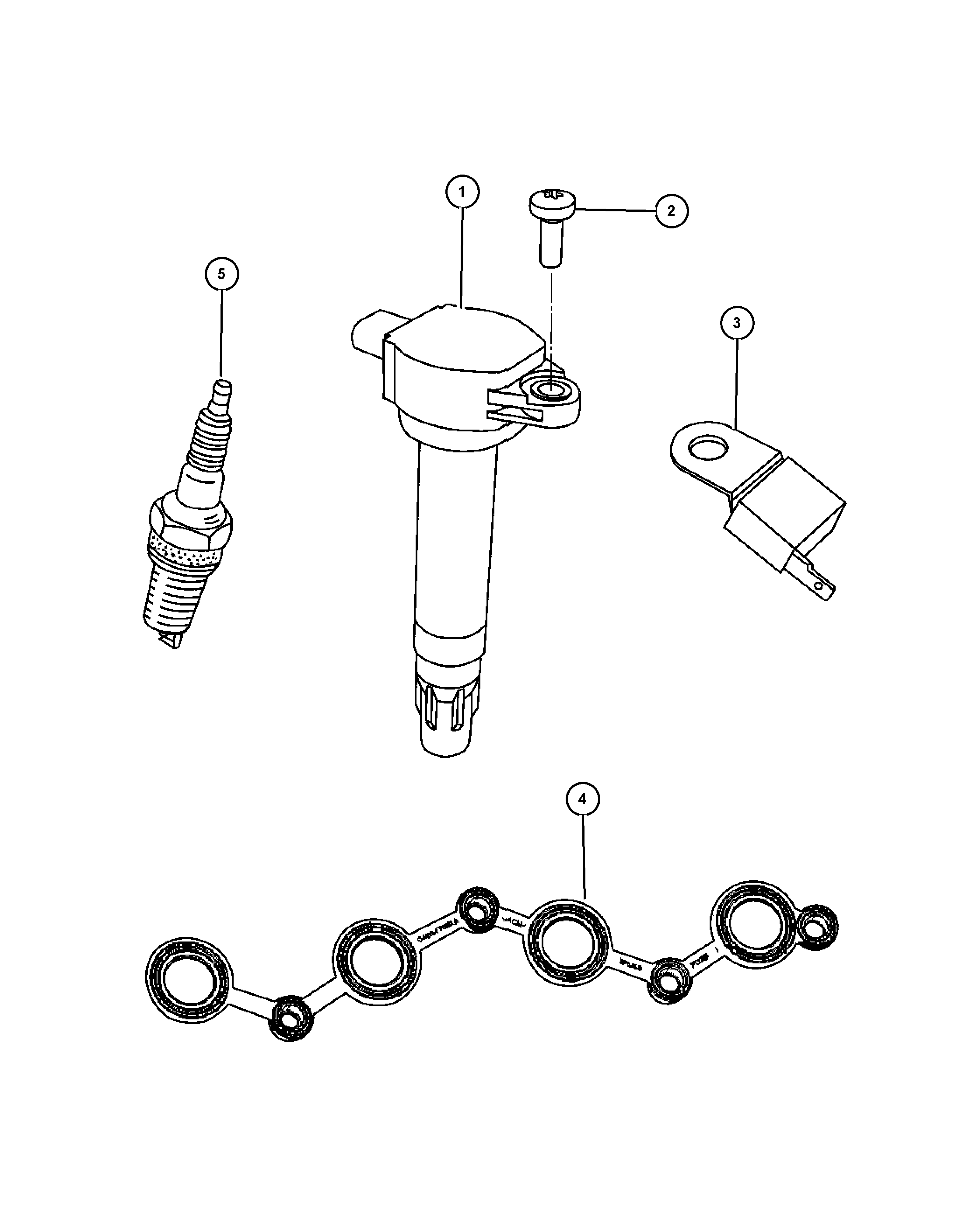 Jeep 4606 824AC - Котушка запалювання autozip.com.ua