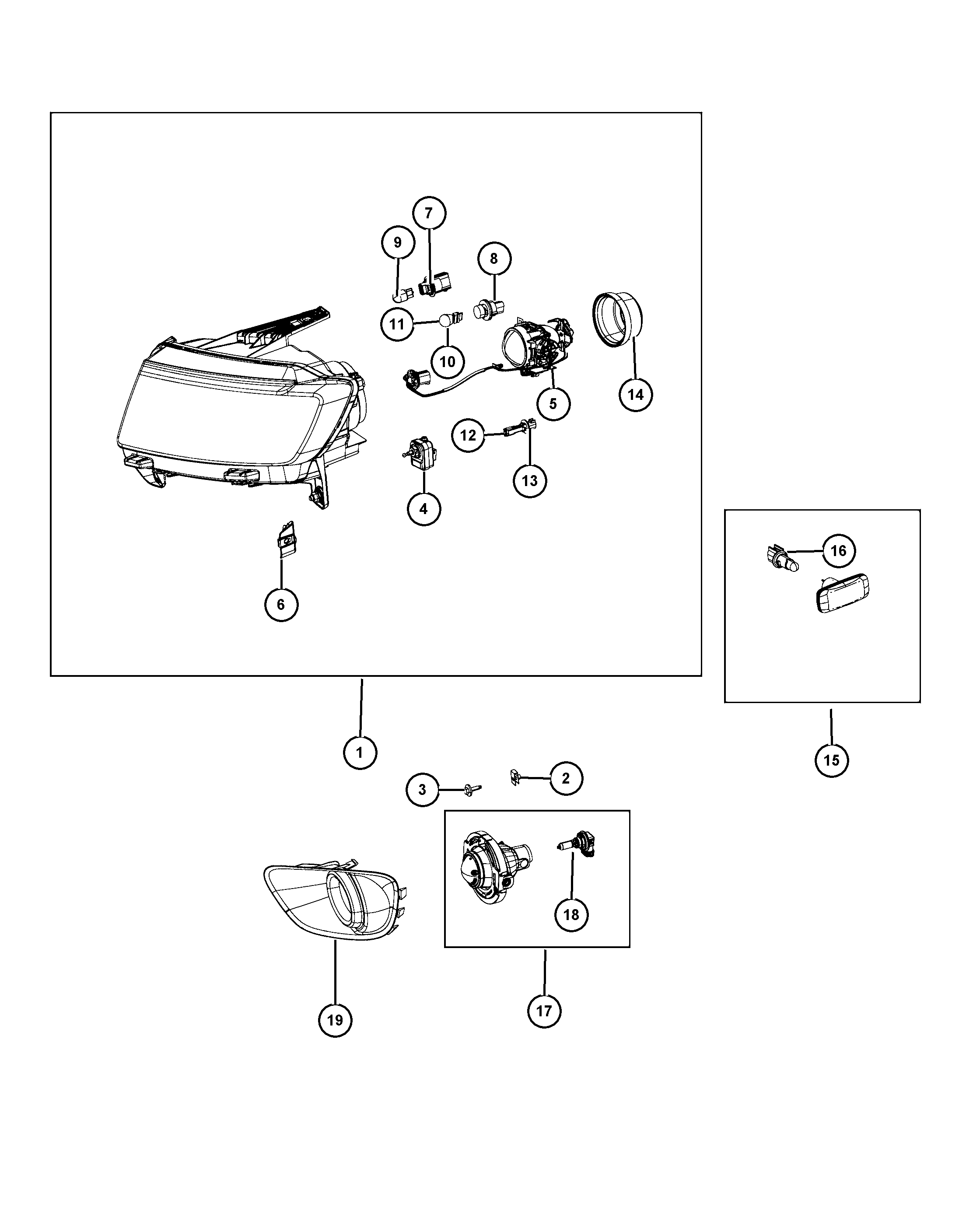 Jeep 68109 870AA - Решітка вентилятора, буфер autozip.com.ua