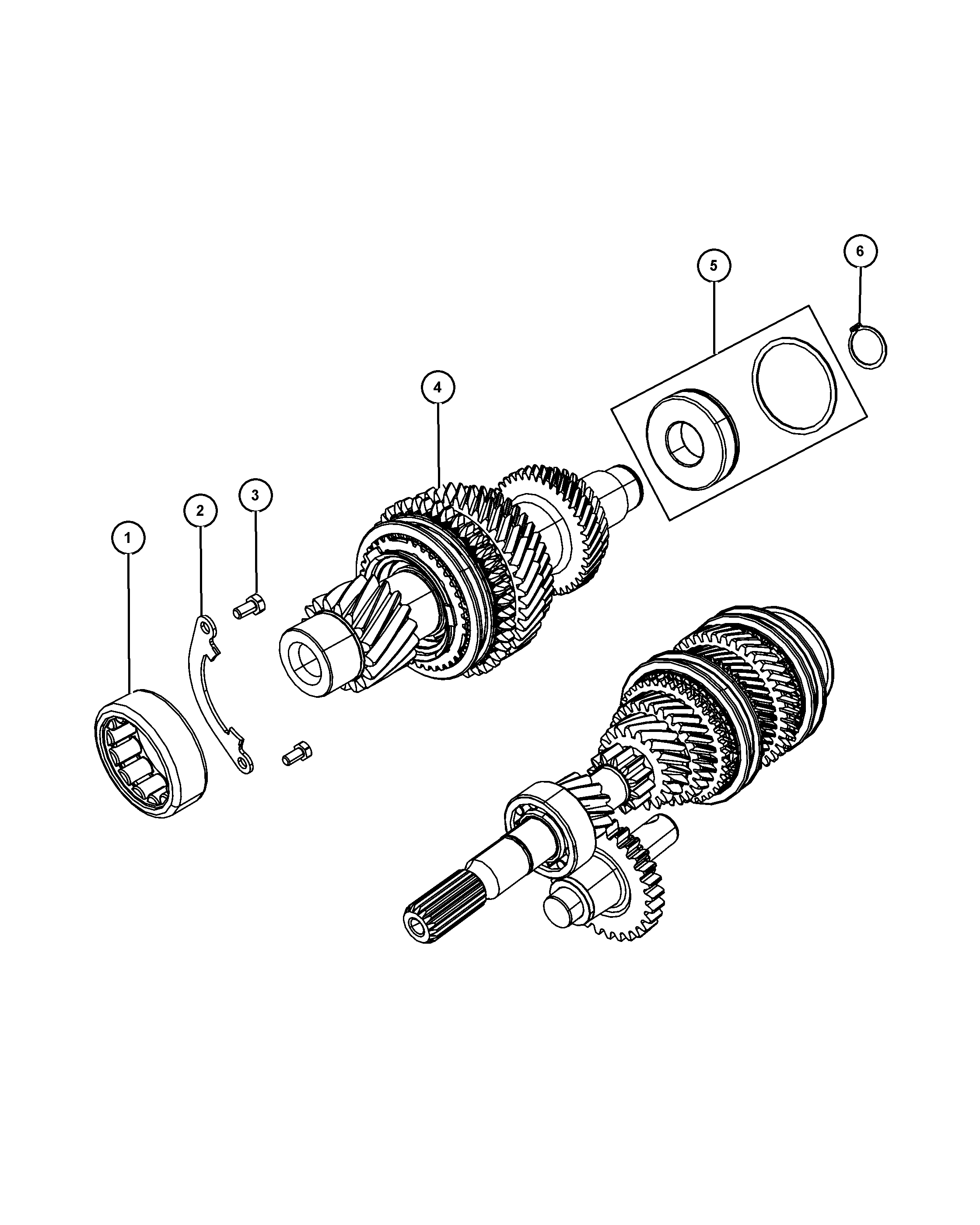 Chrysler 68003 414AA - Комплект підшипника маточини колеса autozip.com.ua