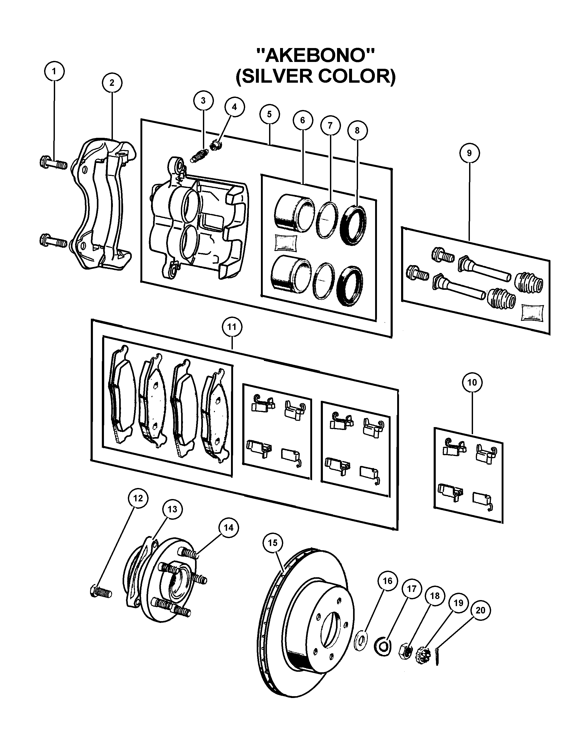 Chrysler 52098 672 - Гальмівний диск autozip.com.ua