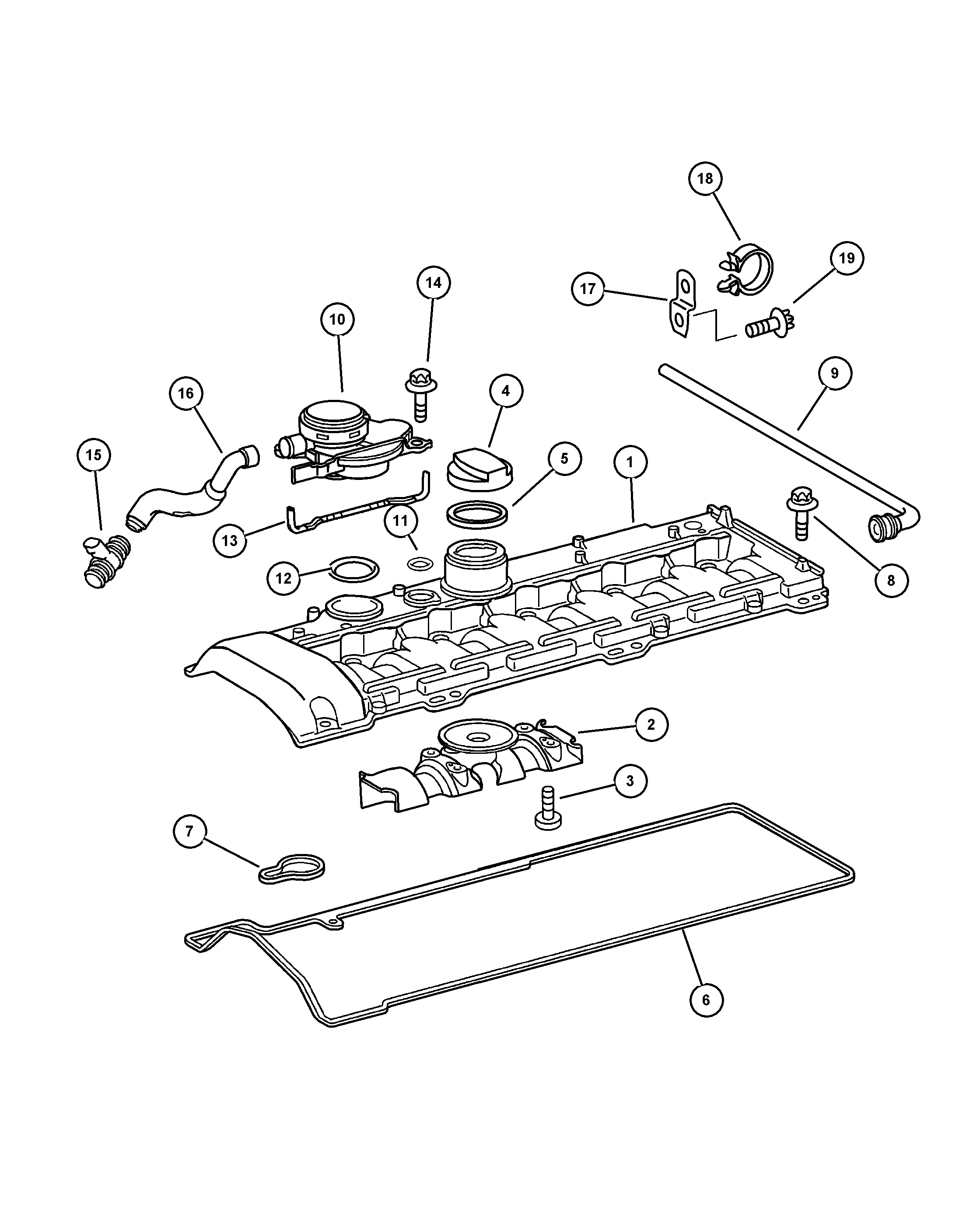 Mercedes-Benz 5080 172AA - CAP OIL FILLER autozip.com.ua