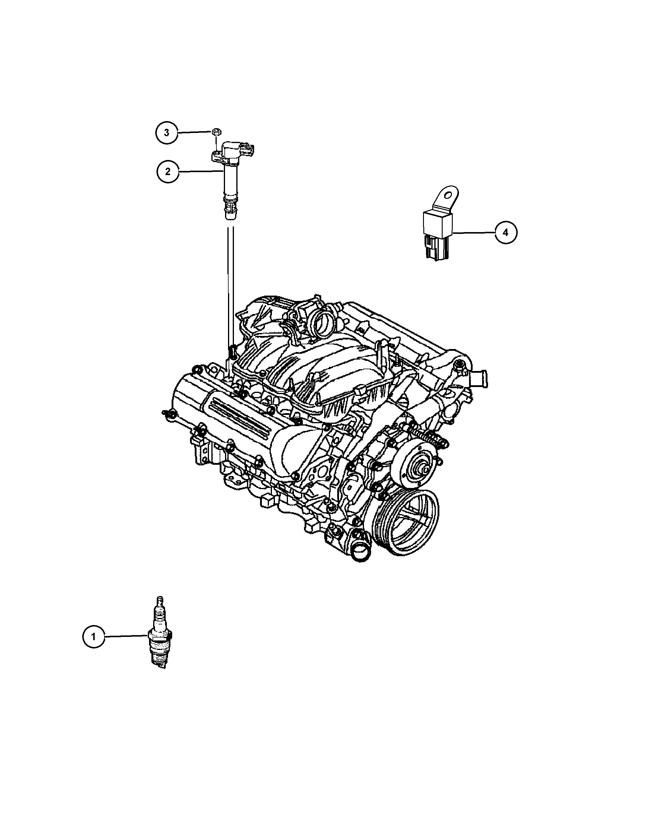 Chrysler SP 149125 AD - Свічка запалювання autozip.com.ua