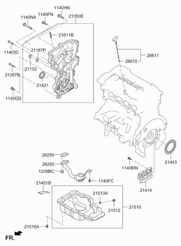 Hyundai 214212E300 - Ущільнене кільце, розподільний вал autozip.com.ua