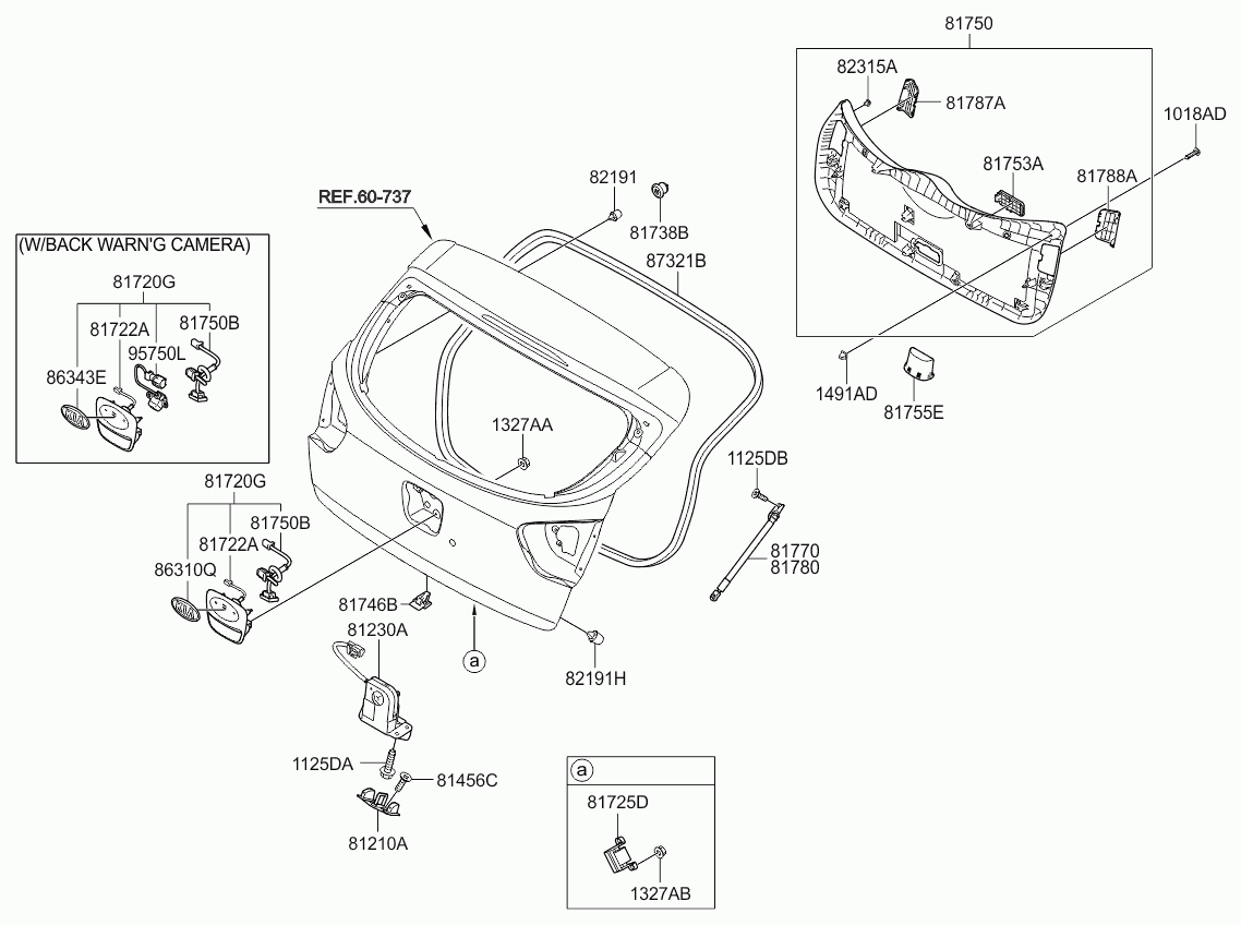 KIA 81770-1W200 - Газова пружина, кришка багажник autozip.com.ua