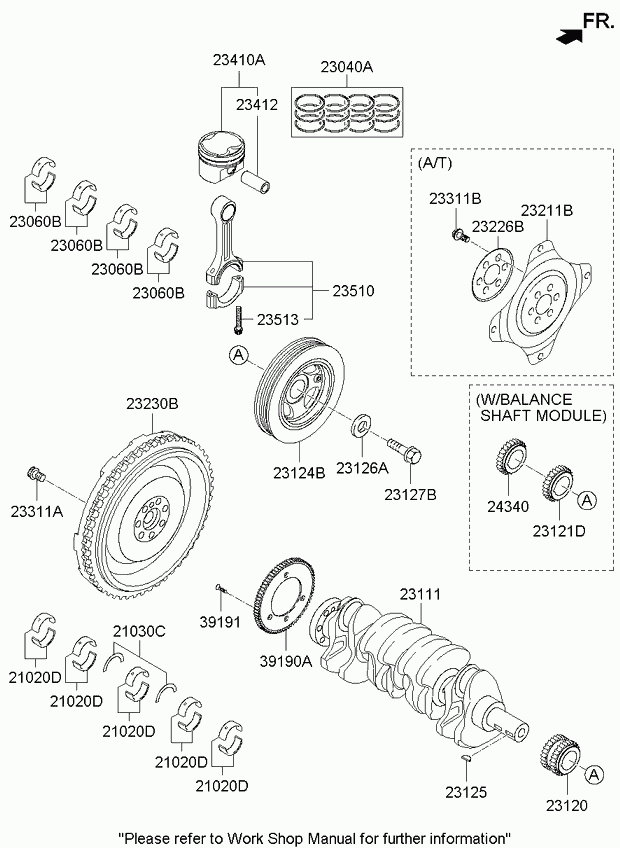 Hyundai 23200-25210 - Маховик autozip.com.ua