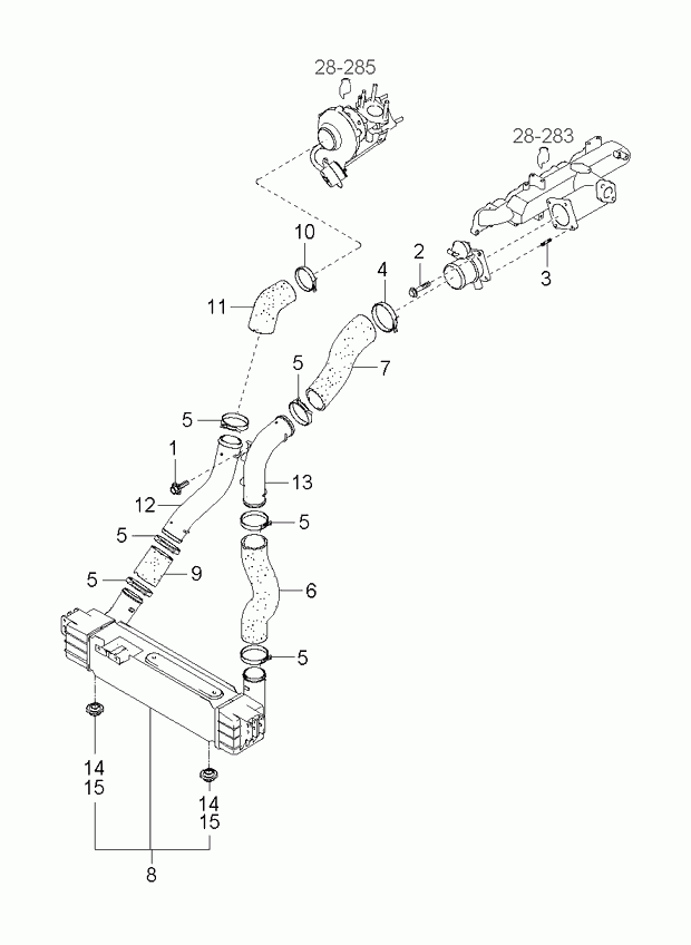 Hyundai 281904A160 - Интеркулер autozip.com.ua