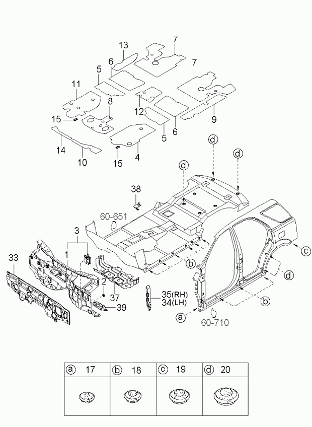 KIA 291113E001 - Перегородка, масляний піддон autozip.com.ua