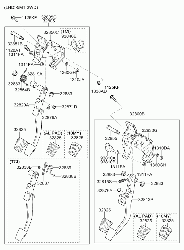 KIA 13111-10001 - Вимикач ліхтаря сигналу гальмування autozip.com.ua