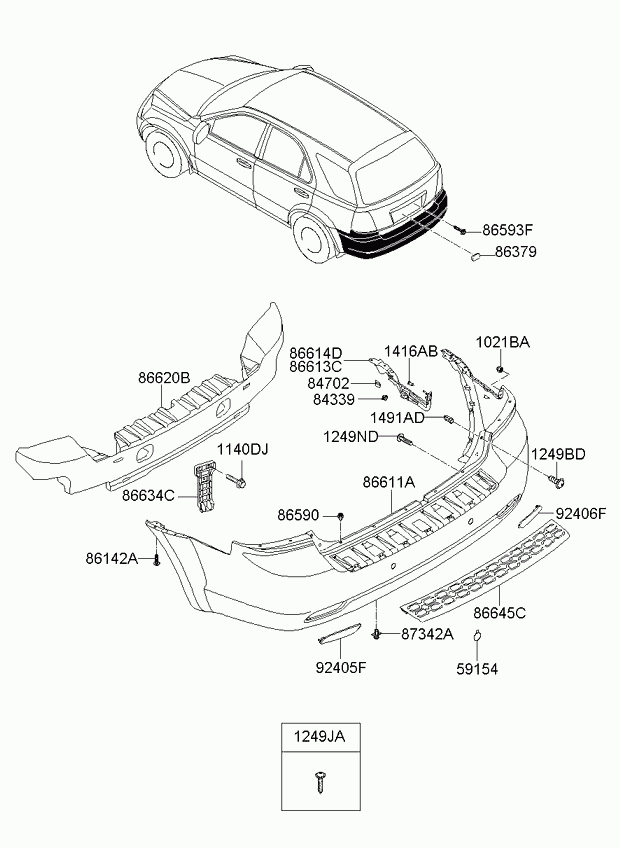 KIA 924703E550 - Відбивач autozip.com.ua