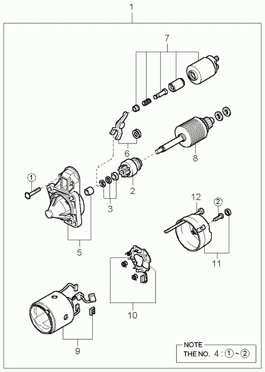 MAZDA MB63018X45 - Clutch - over running autozip.com.ua