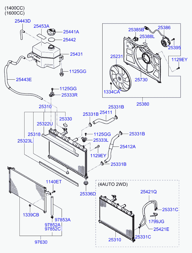 Hyundai 25330-1G010 - Кришка, заливна горловина autozip.com.ua