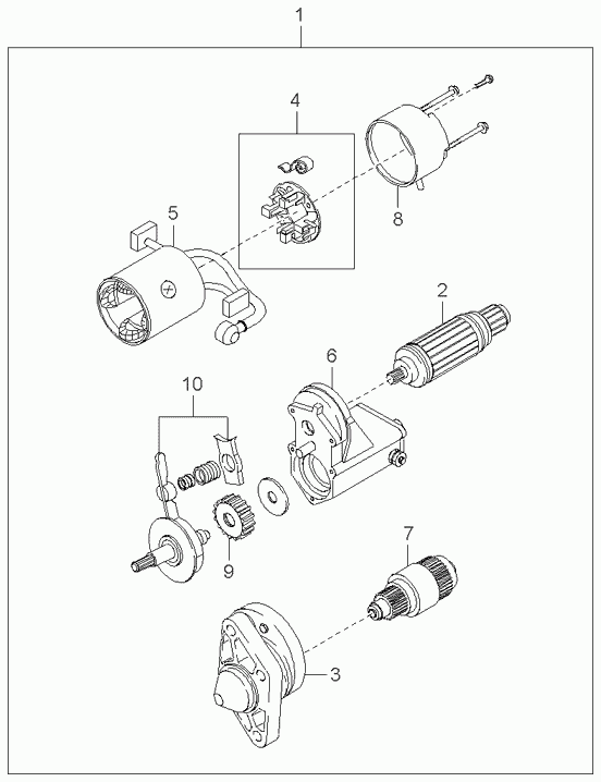 KIA 0K55318400 - Стартер autozip.com.ua