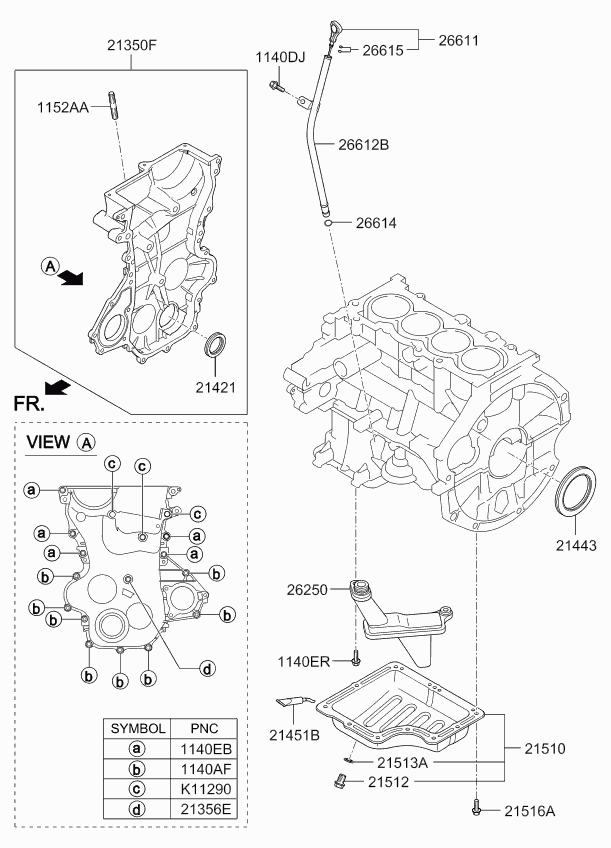 Hyundai 21421-03002 - Кільце ущільнювача autozip.com.ua