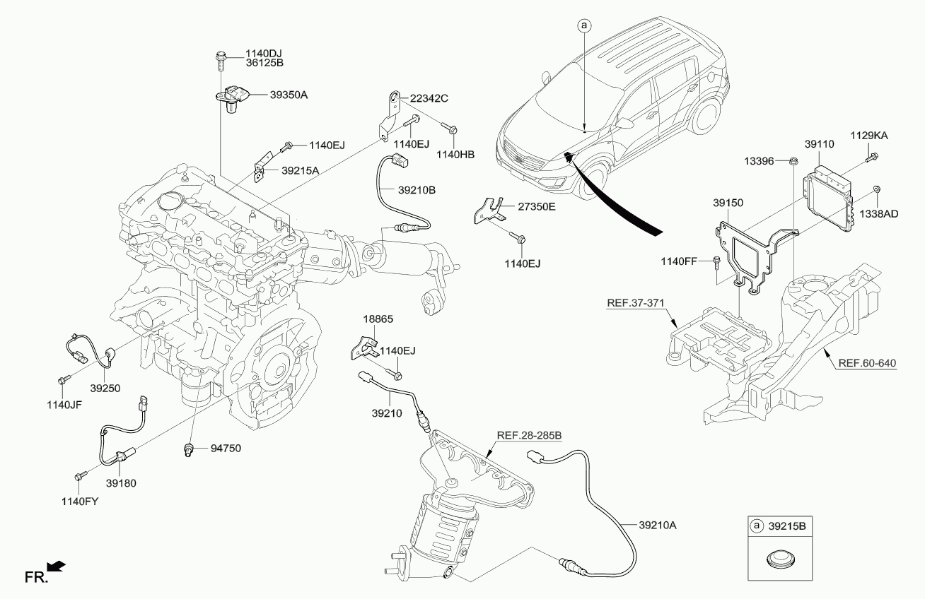 KIA 39210-2E210 - Датчик, тиск вихлопних газів autozip.com.ua