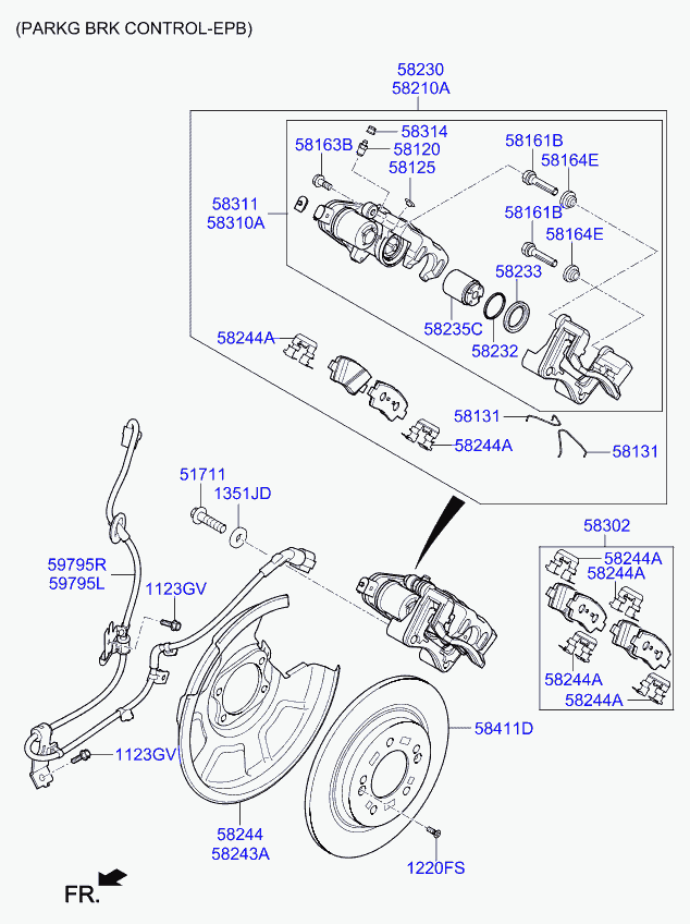 KIA 58411D4650 - Гальмівний диск autozip.com.ua