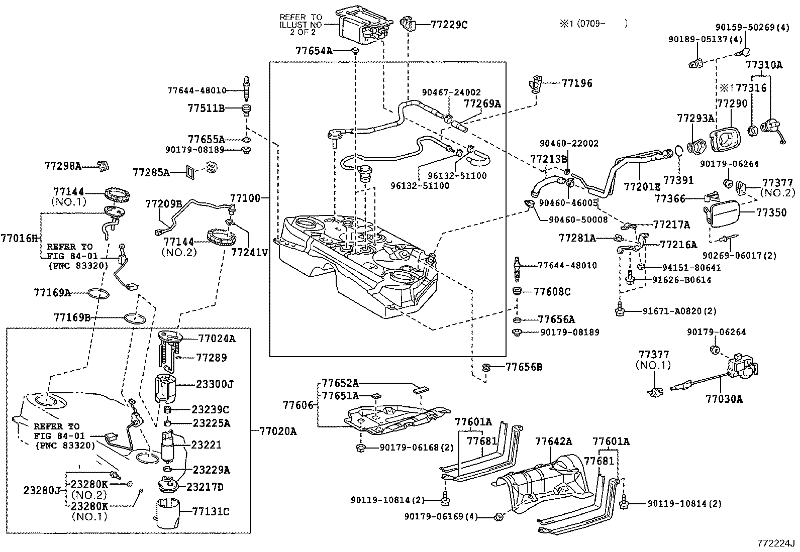 TOYOTA 23221-50150 - Паливний насос autozip.com.ua