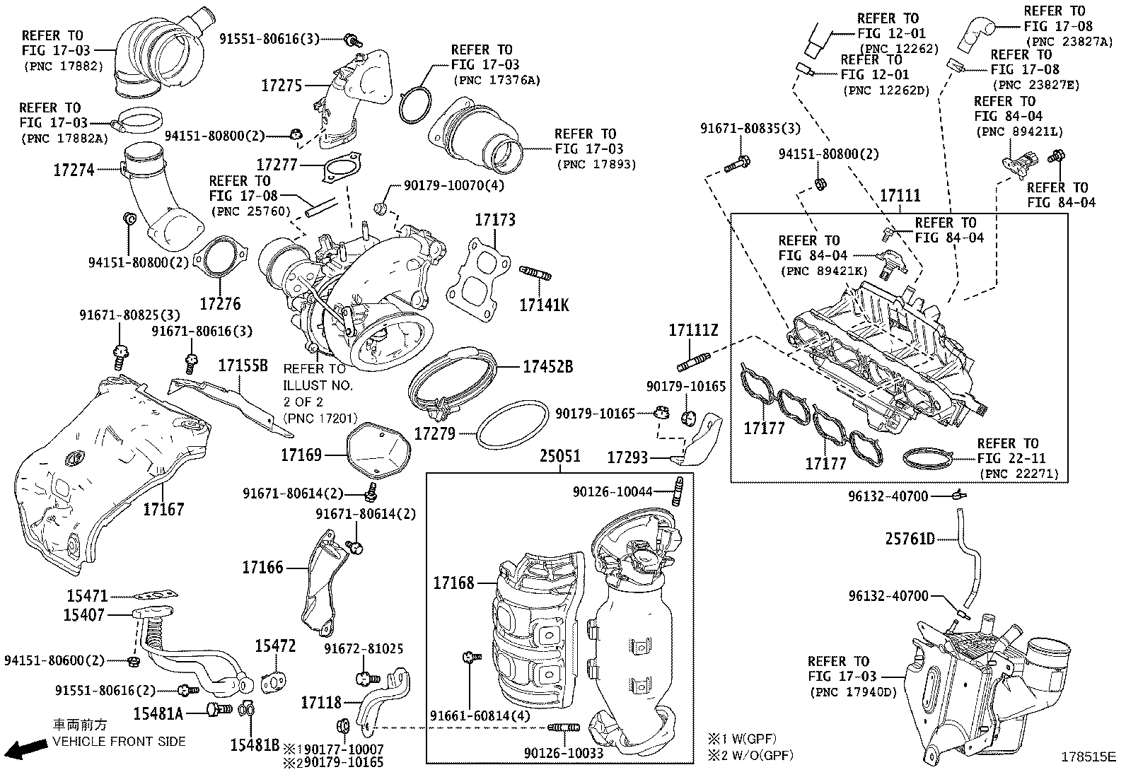 LEXUS 15407-36010 - Маслопровод, компресор autozip.com.ua