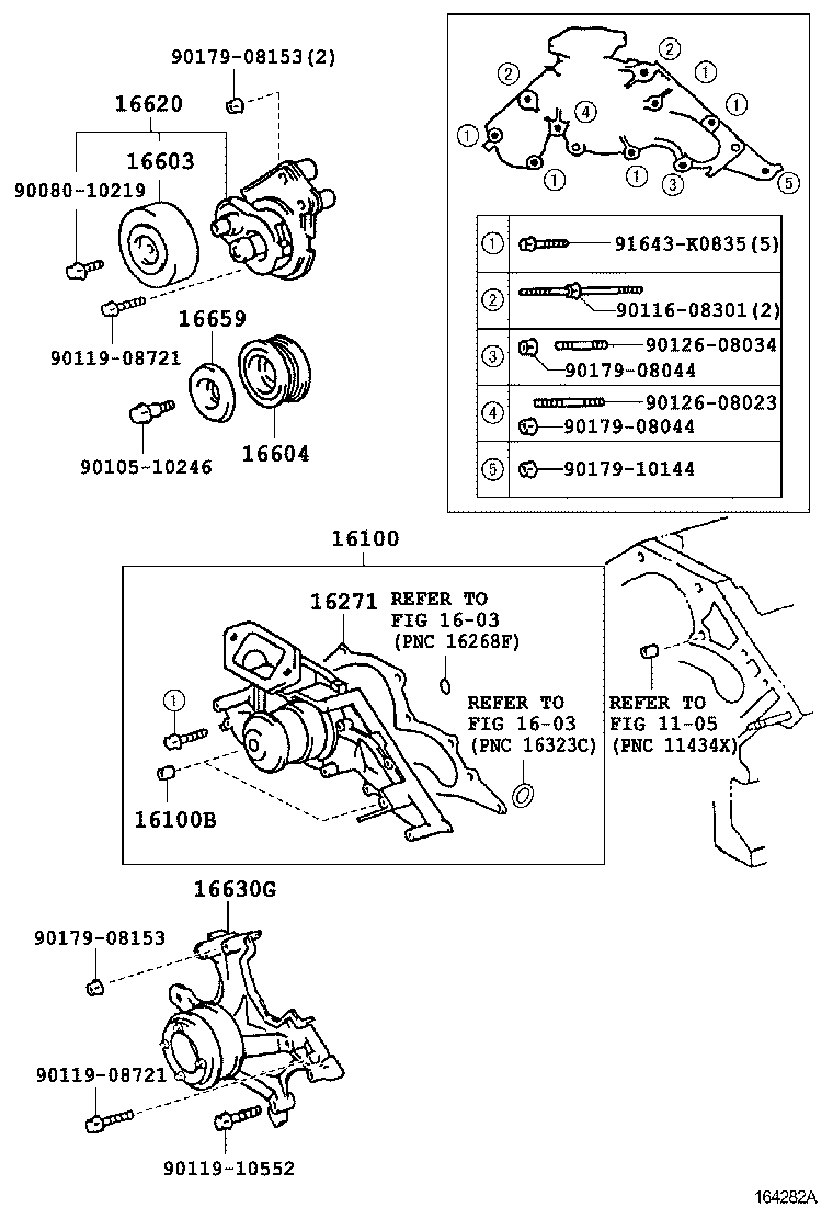 TOYOTA (FAW) 16603-0W030 - Натягувач ременя, клинові зуб. autozip.com.ua