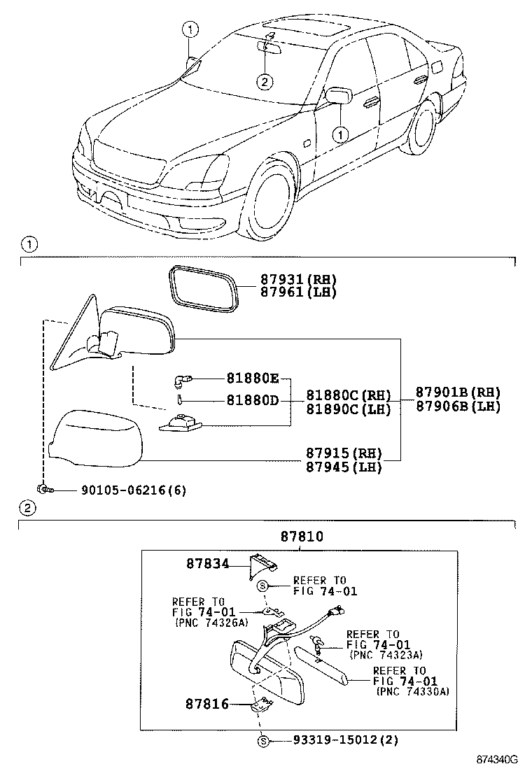 TOYOTA 9098111051 - Лампа розжарювання, освітлення щитка приладів autozip.com.ua