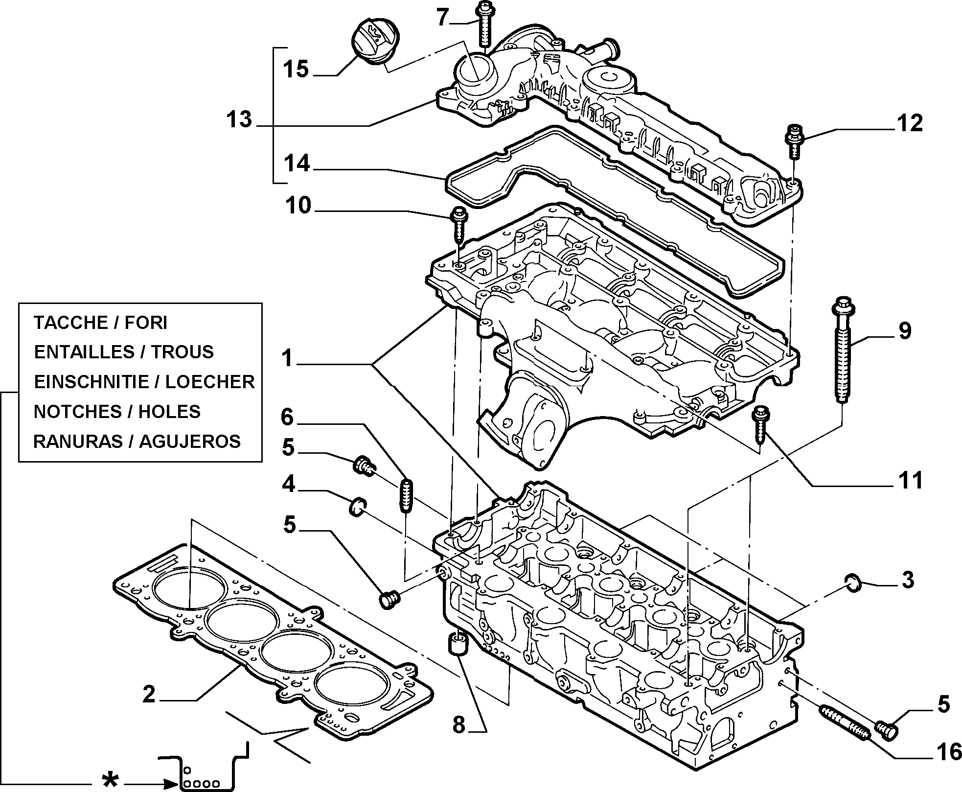 PEUGEOT 71739894 - Головка циліндра autozip.com.ua