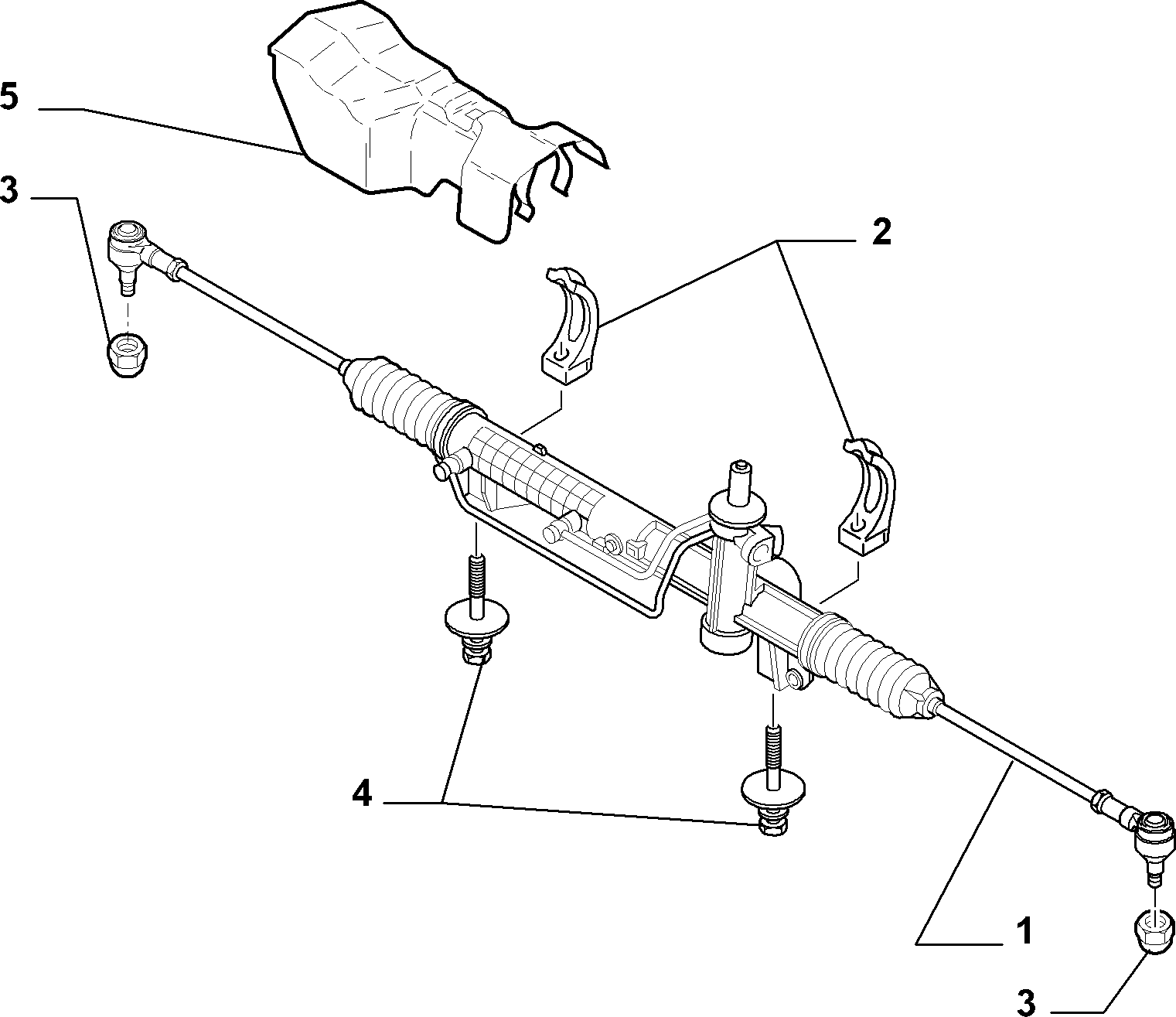 PEUGEOT 1348591080 - POWER STEERING autozip.com.ua