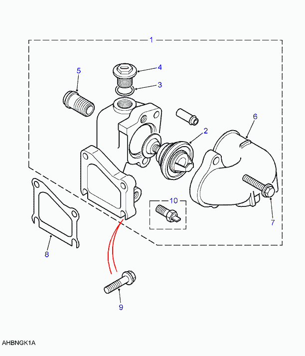 Rover ERR3291 - Термостат, охолоджуюча рідина autozip.com.ua