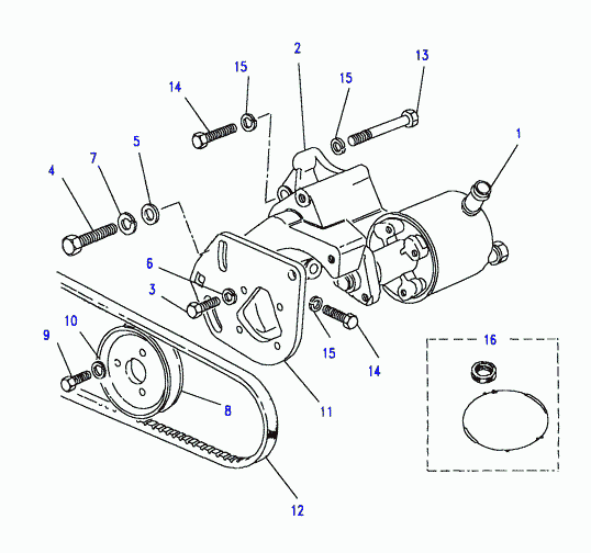 Land Rover ETC 5815 - Клиновий ремінь autozip.com.ua