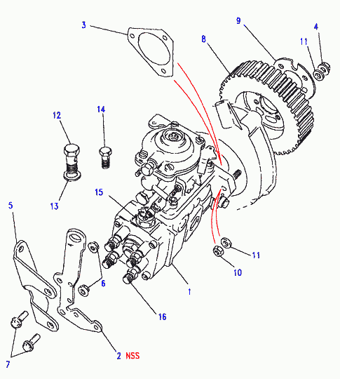 Rover RTC6702 - Стопорний механізм, система уприскування autozip.com.ua