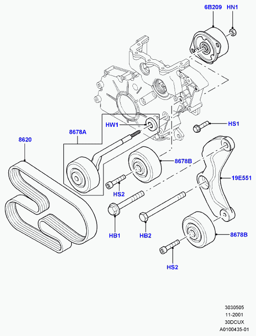 BMW PRF100060L - Паразитний / провідний ролик, поліклиновий ремінь autozip.com.ua