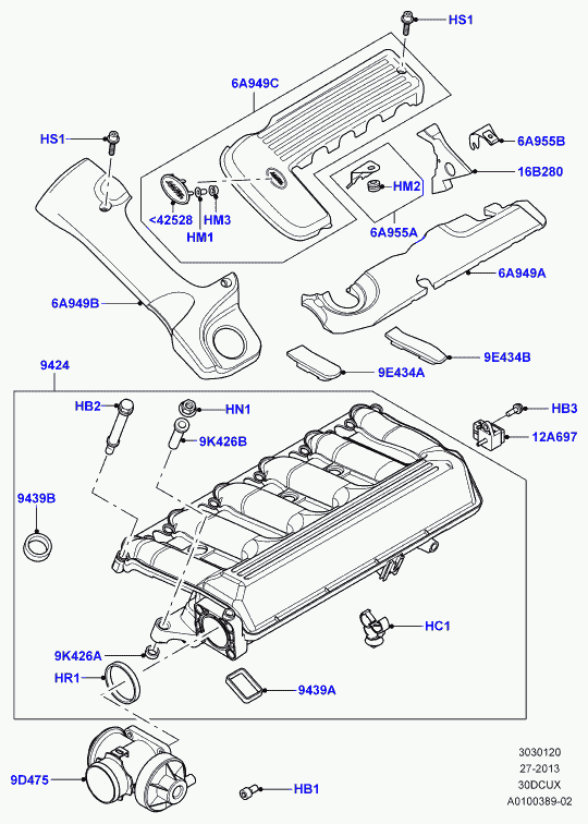 Land Rover WAV000040 - Клапан повернення ОГ autozip.com.ua