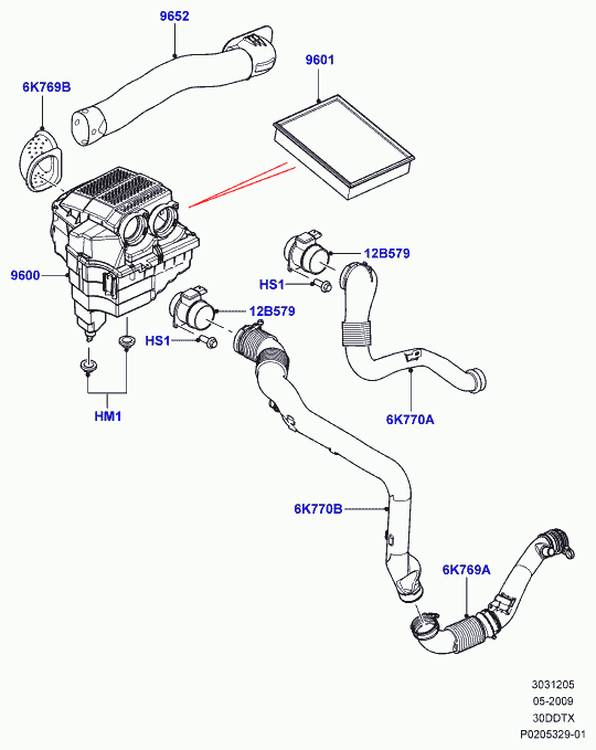 Rover PHF 500090 - Датчик потоку повітря autozip.com.ua