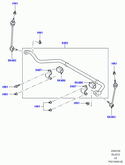 Land Rover LR014145* - Тяга / стійка, стабілізатор autozip.com.ua