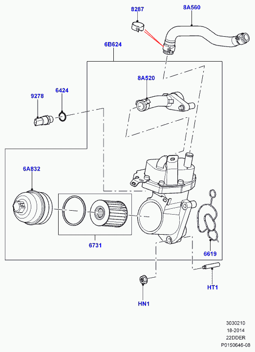 Land Rover LR005365 - Датчик, тиск масла autozip.com.ua