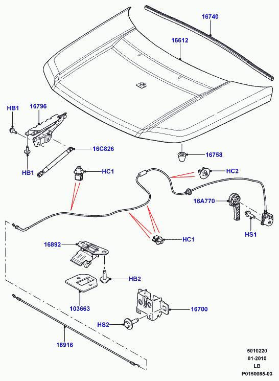 Land Rover LR007600 - Замок двері autozip.com.ua