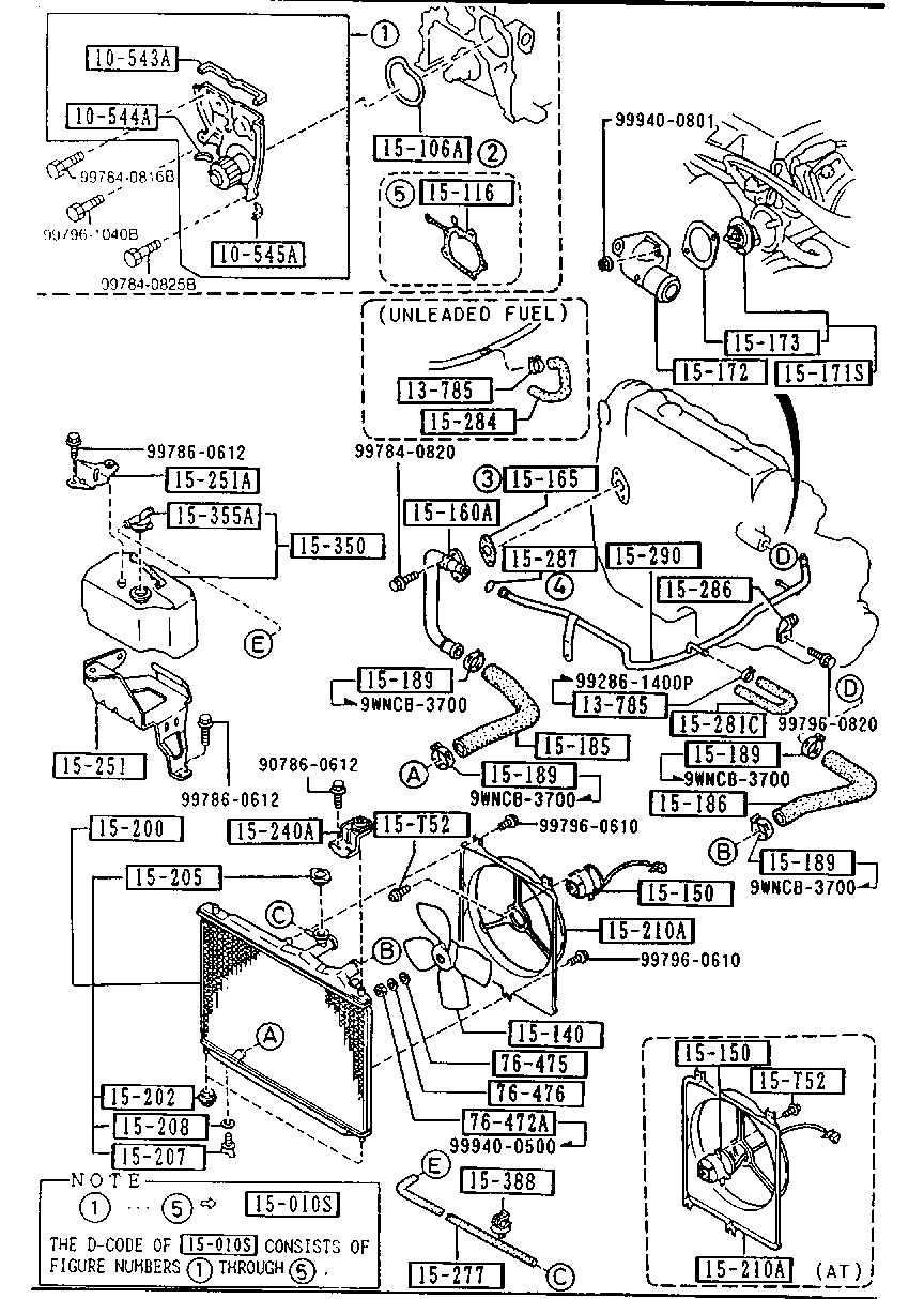 KIA 8AH21-50-10B - Водяний насос autozip.com.ua