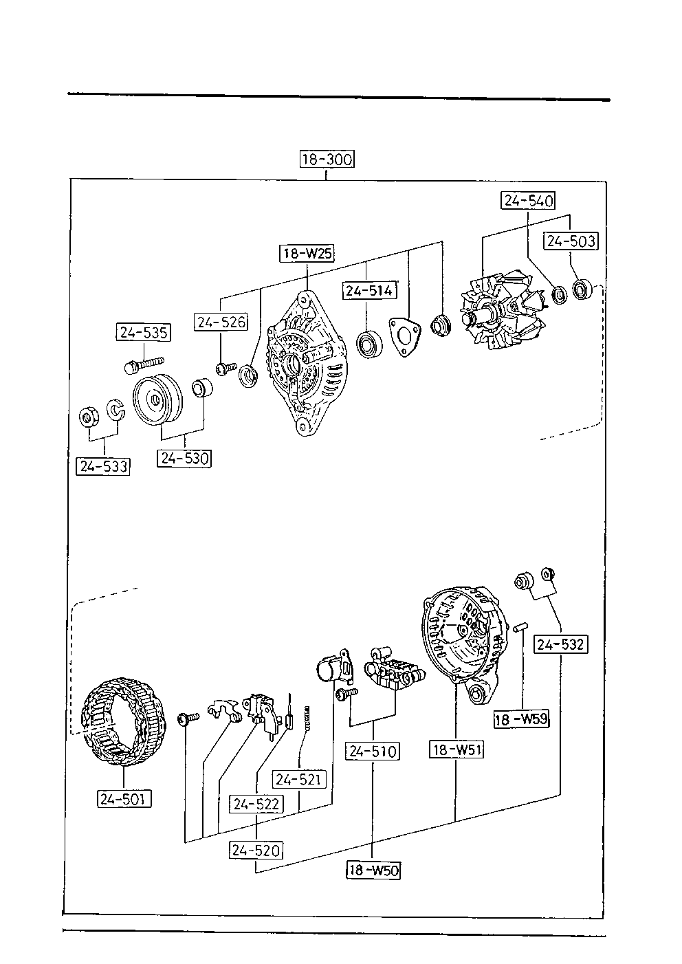 KIA F8B1-18-300C - Генератор autozip.com.ua