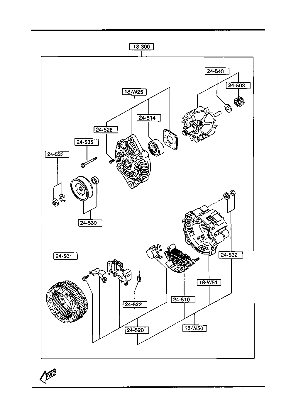 Mitsubishi FS11-18-W60 - RECTIFIER autozip.com.ua