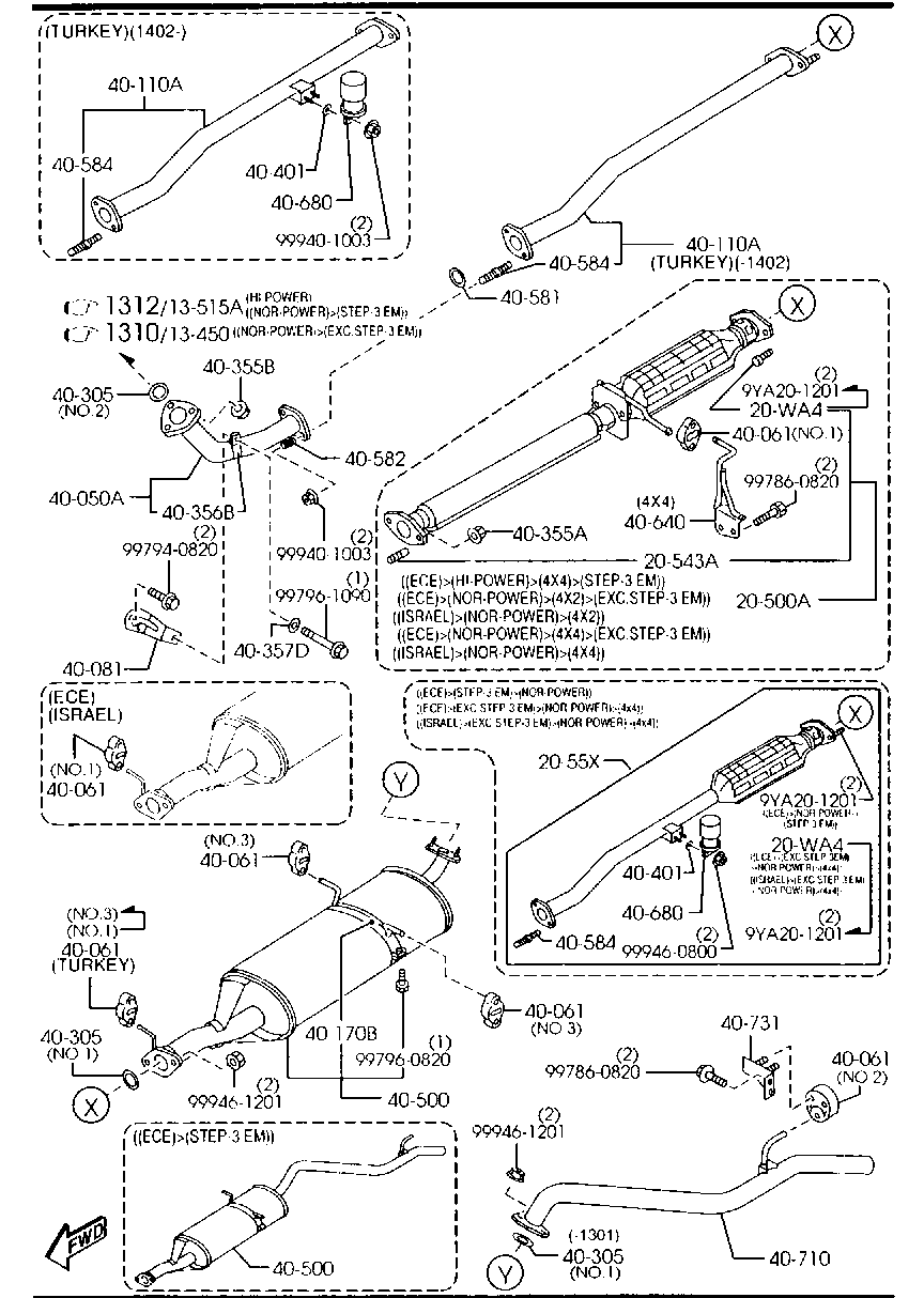 MAZDA WL41-40-061 - Втулка, стабілізатор autozip.com.ua