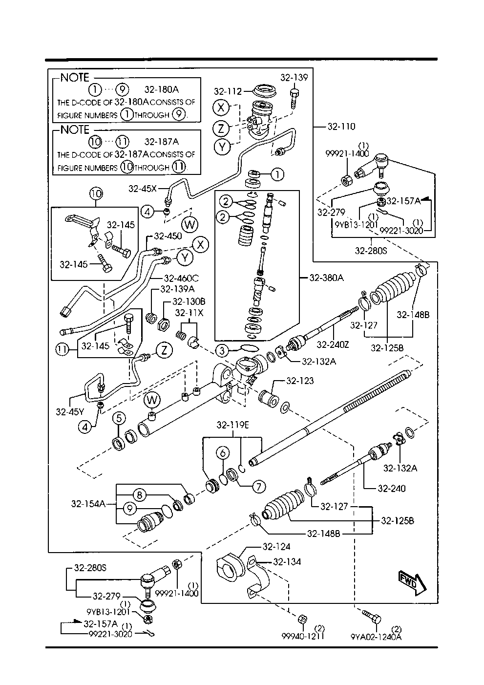 Mercury B25D-32-240 - Кутовий шарнір, поздовжня рульова тяга autozip.com.ua